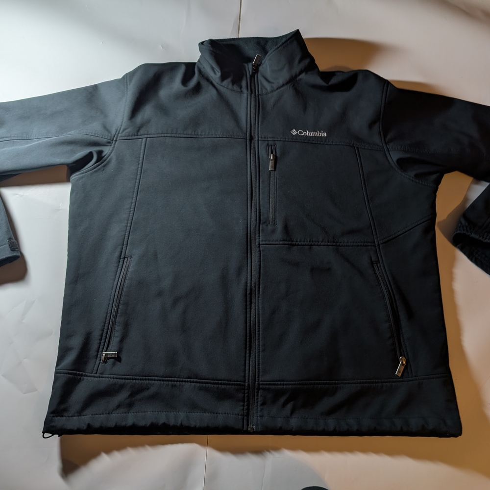 Columbia Smooth Spiral Softshel Mens  Jacket XXL FULL ZIP